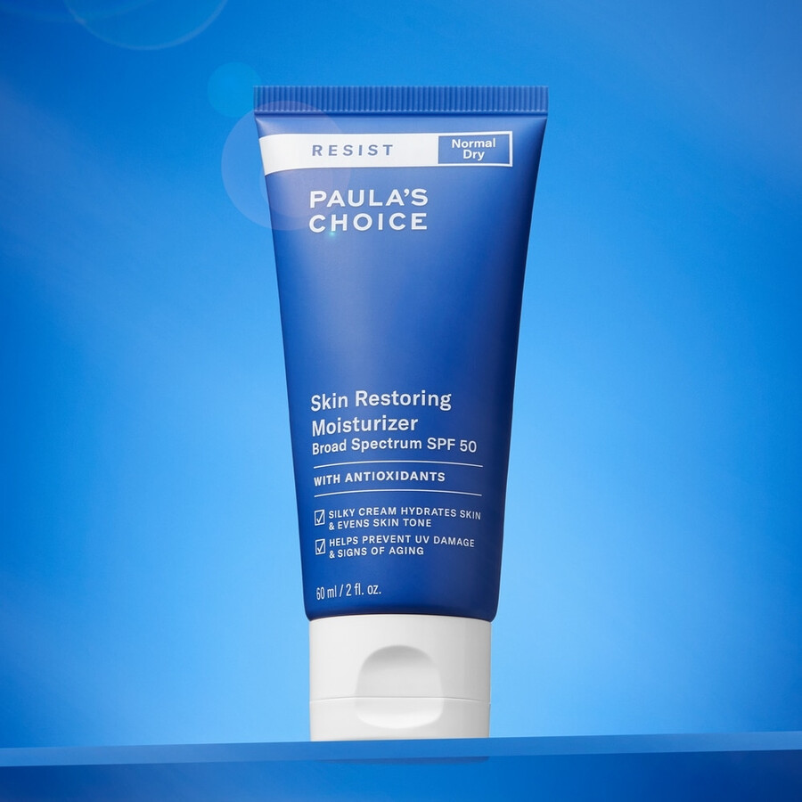 cremă hidratantă resist pentru regenerarea pielii cu spf 50